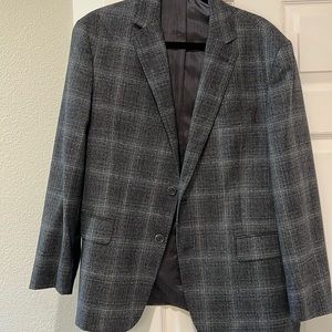 Grey window pane Joseph Abboud sport coat. 42s